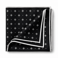 Monochrome Pocket Square – Black & White | Genspitch